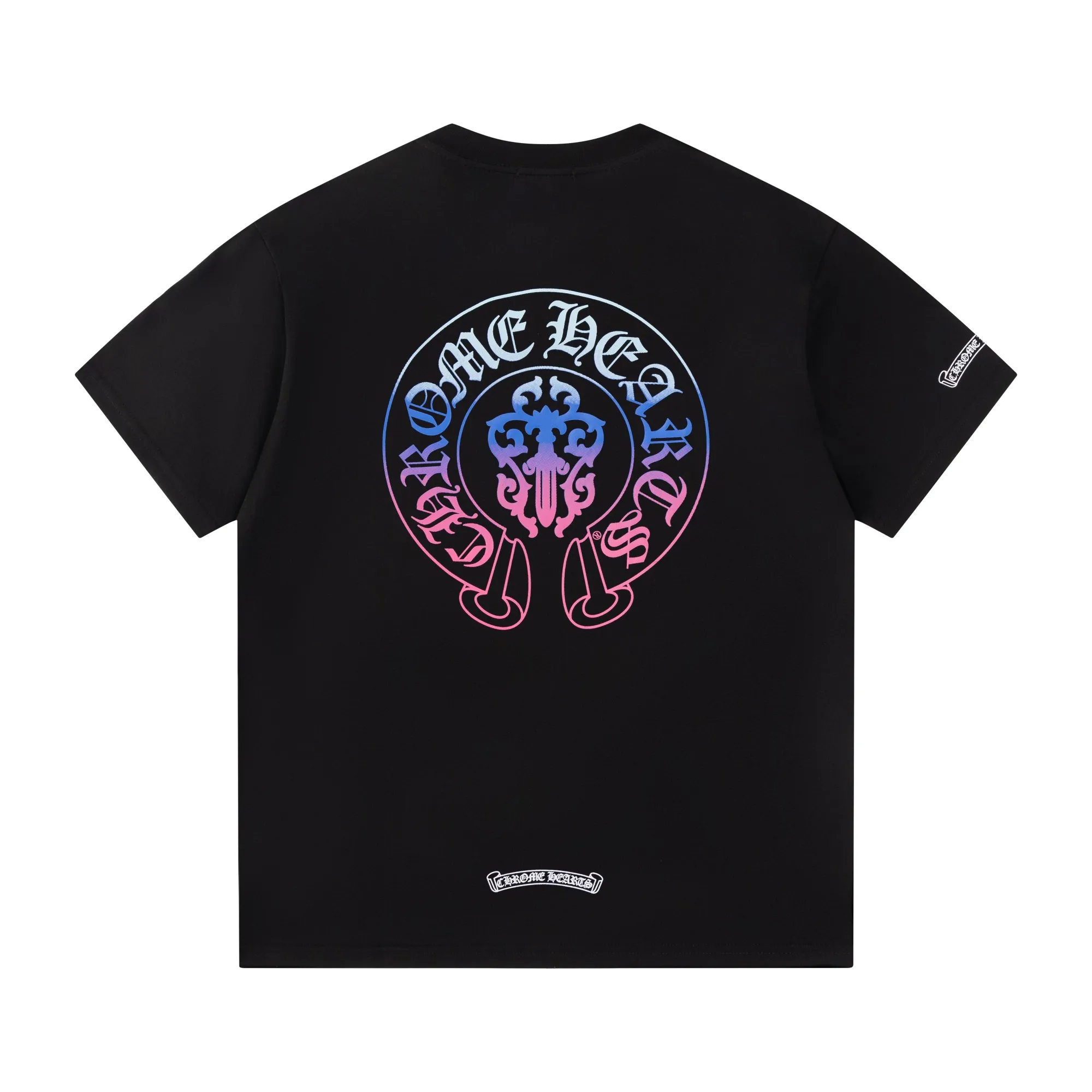 May 1st Welfare Style 🅿️116 - Crow Heart Short-sleeved T-shirt, same style for men and women - Made of original 280g 100% cotton fabric, soft and comfortable, threads are dyed in the same vat with zero color difference, exclusive quality difference currency, welcome to compare - Color: Black - Size: XS S M L